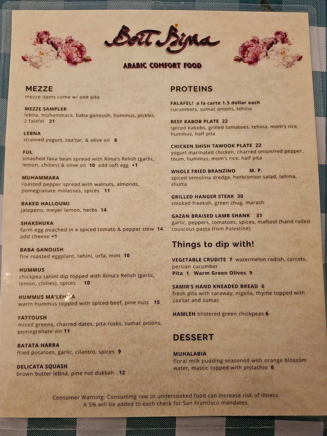 Menu 3