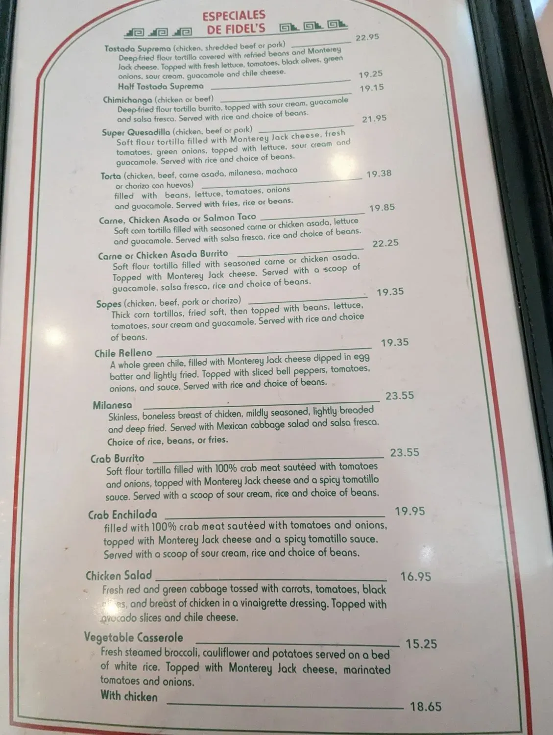 Menu 6