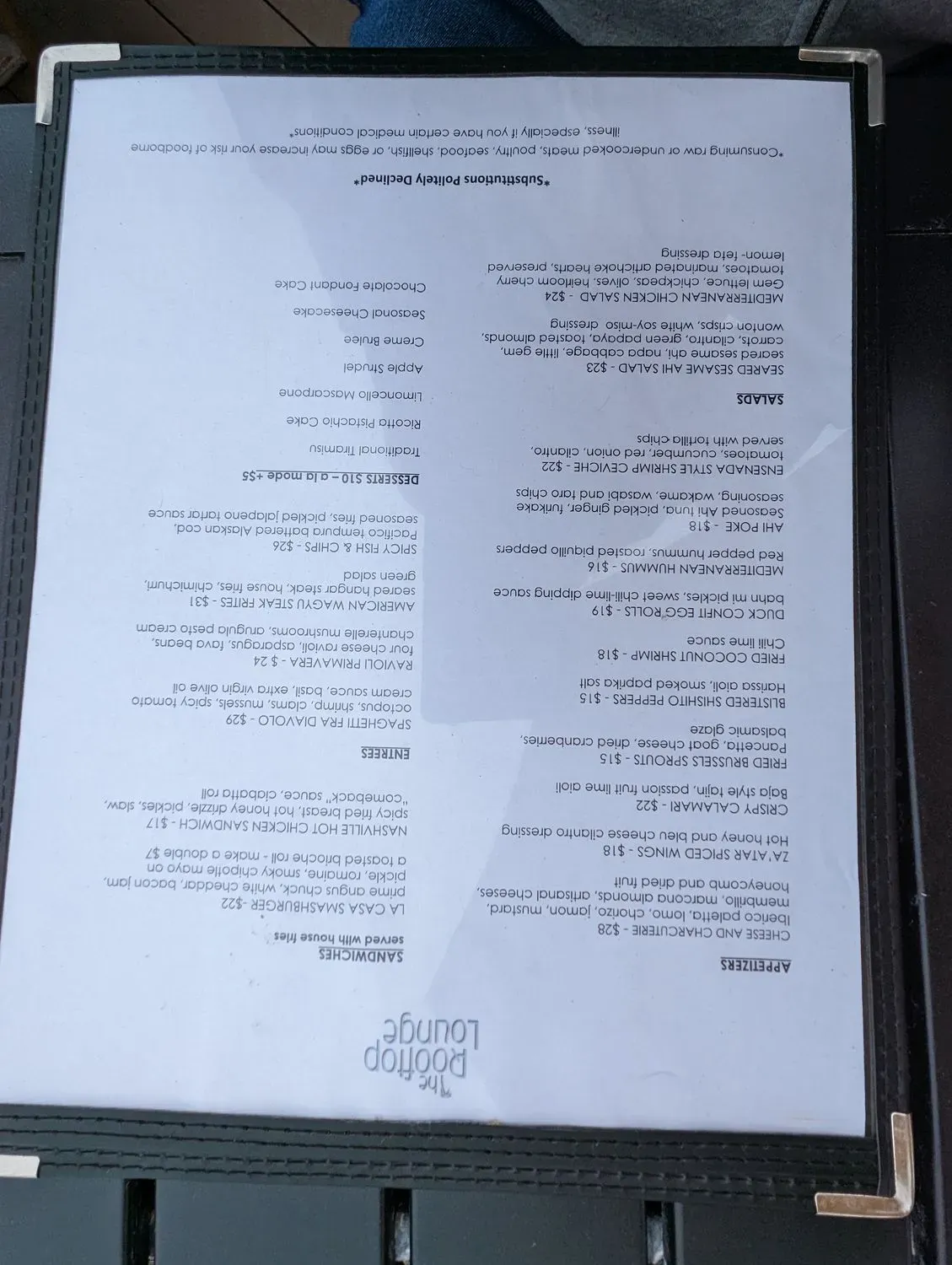 Menu 6