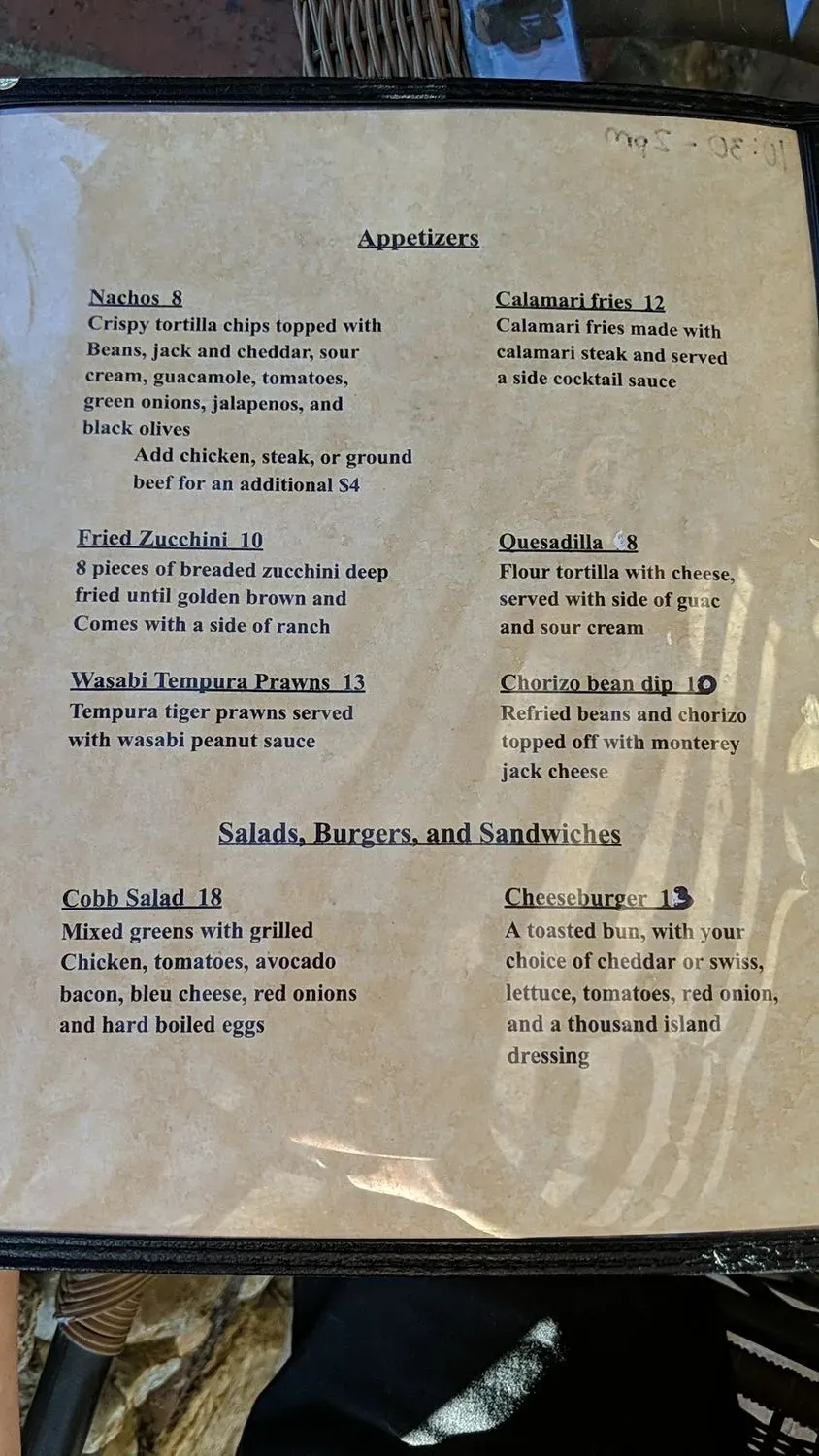 Menu 3