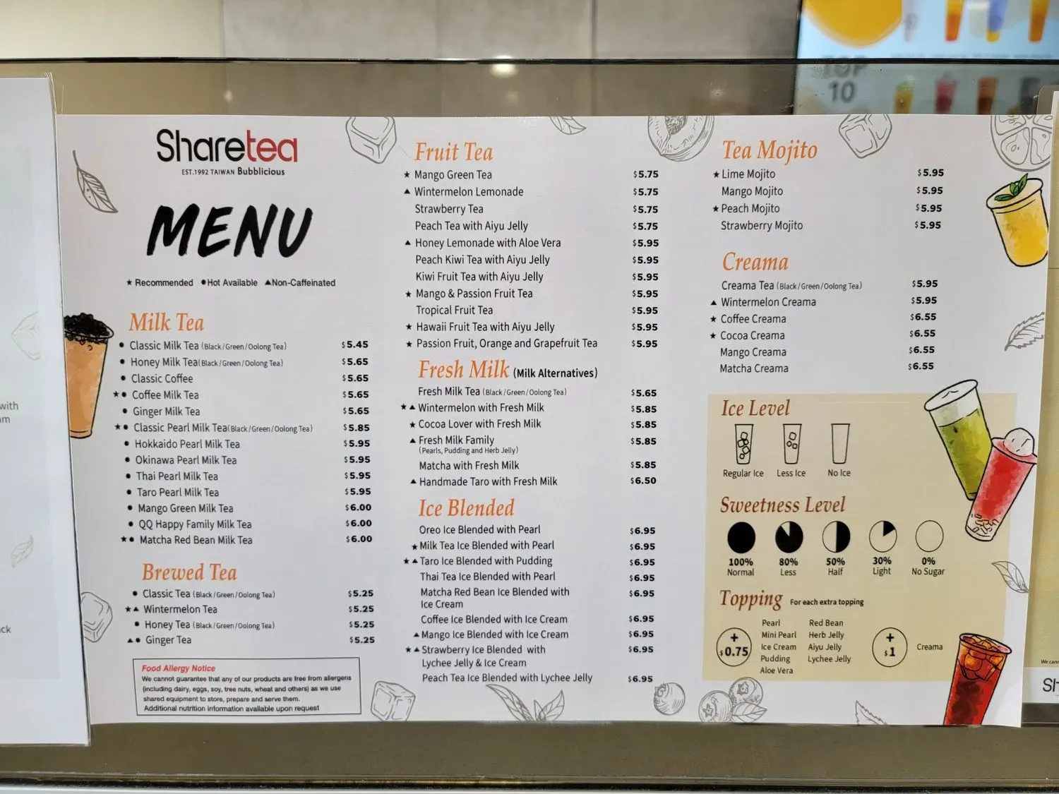 Menu 6