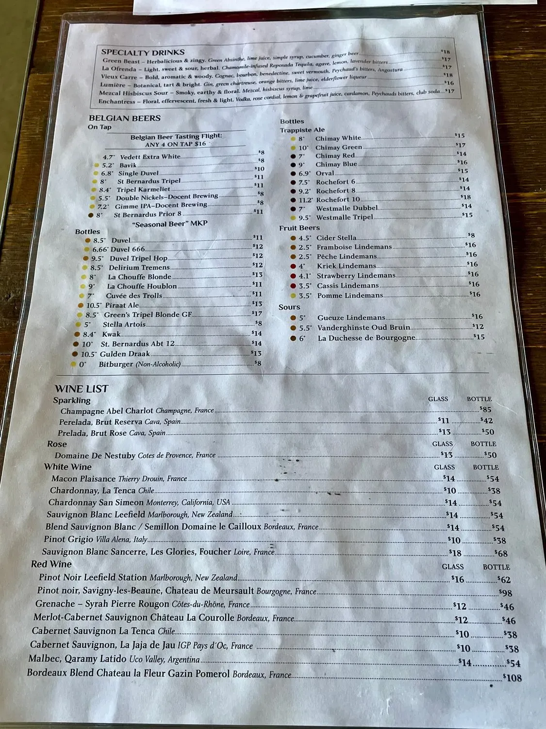 Menu 3