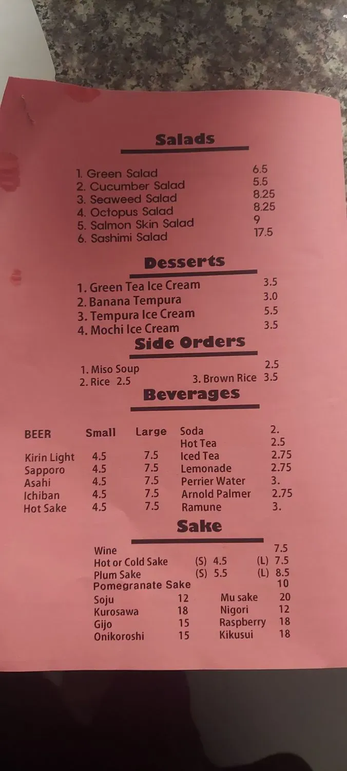 Menu 4