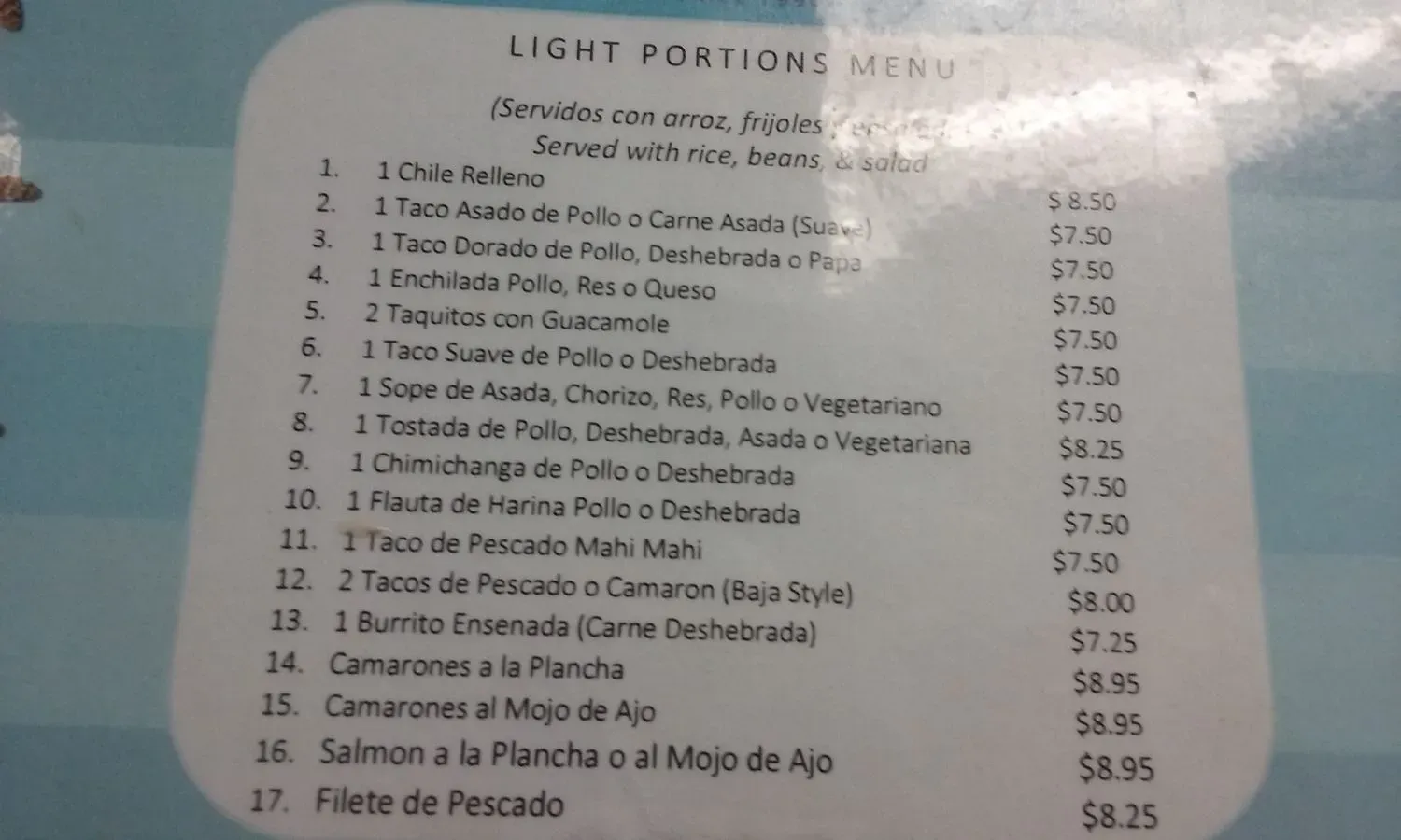 Menu 4