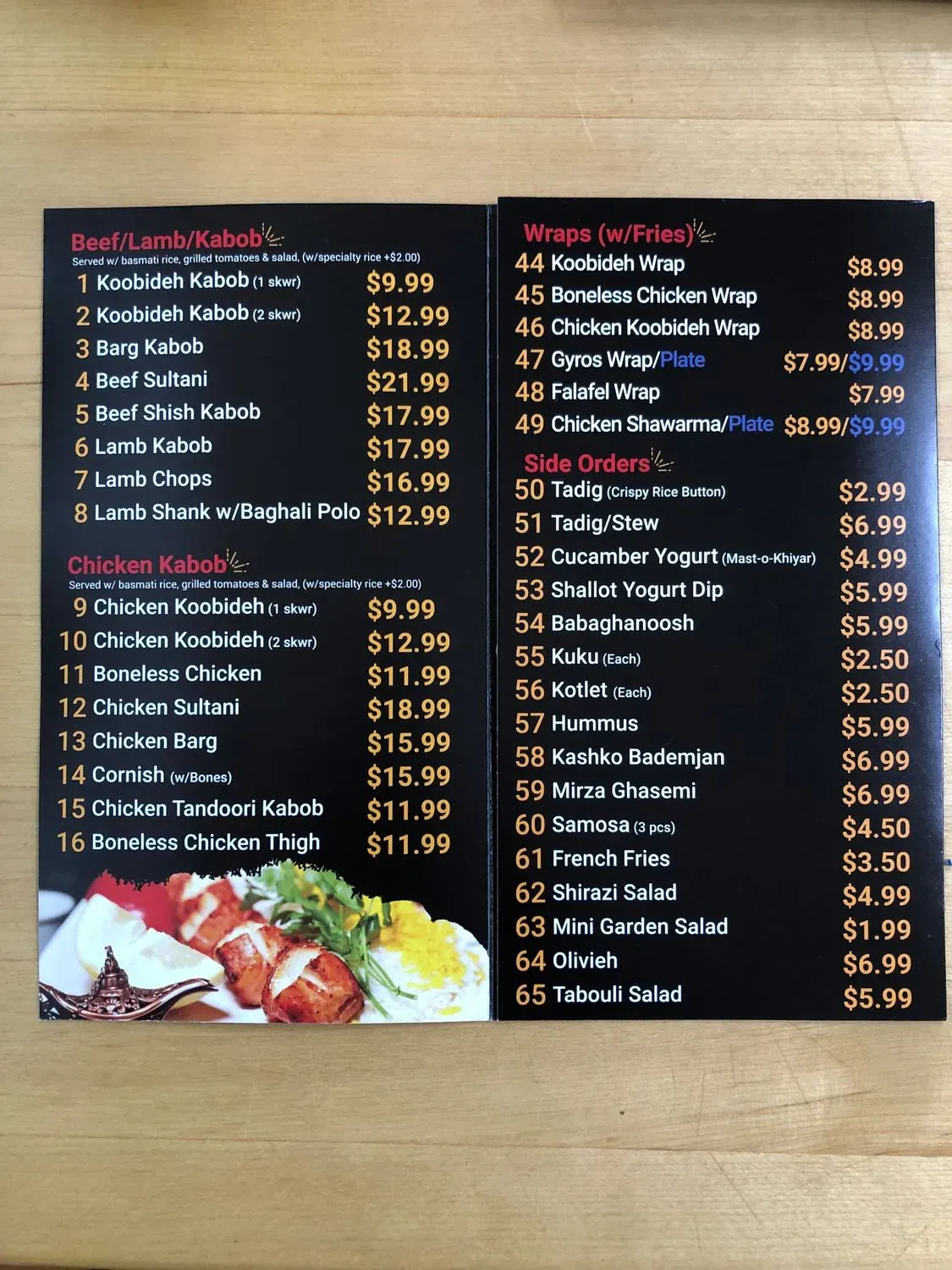 Menu 4