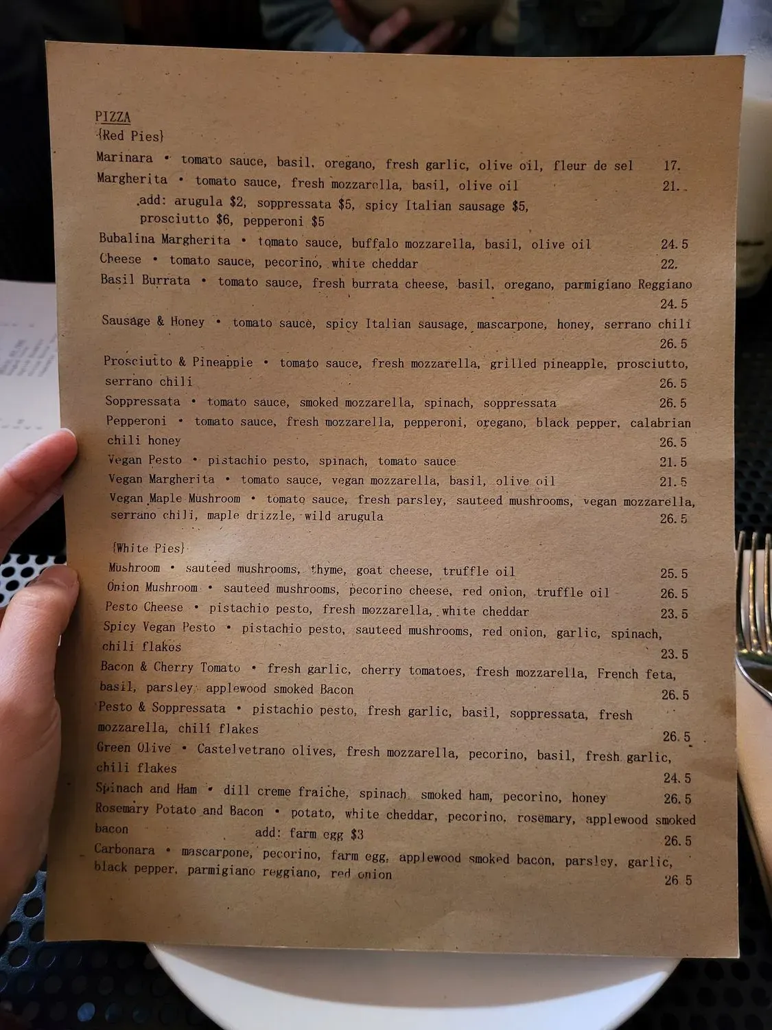 Menu 6