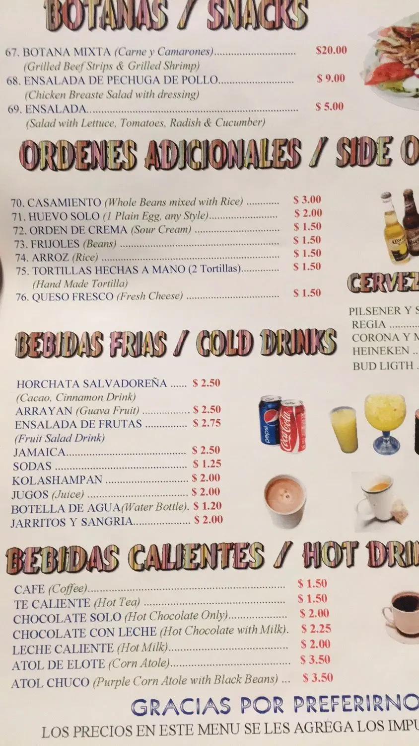 Menu 4