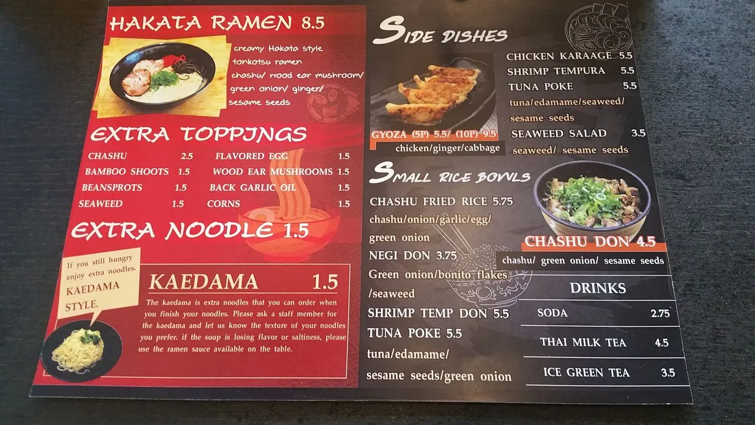 Menu 6