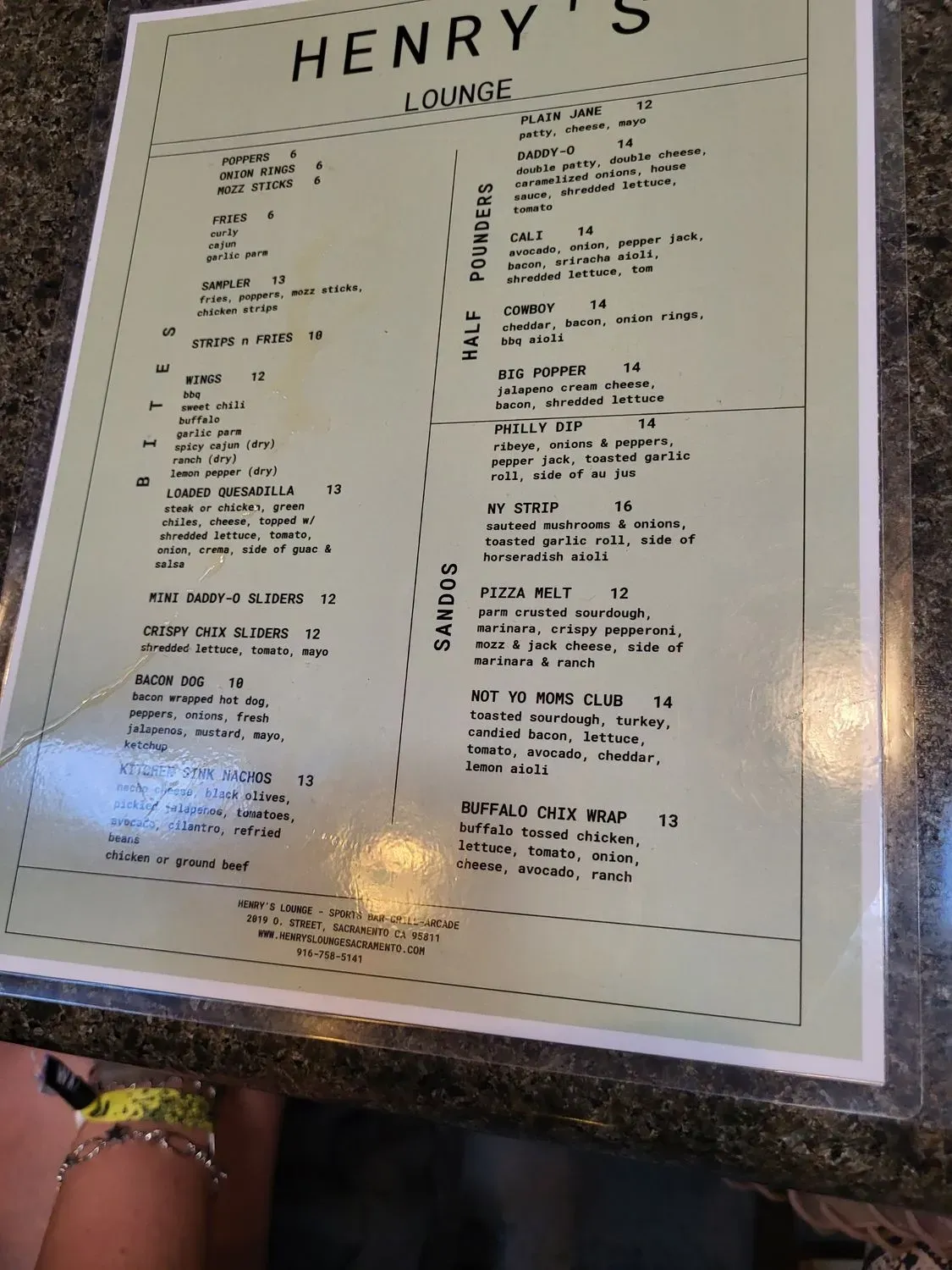 Menu 6