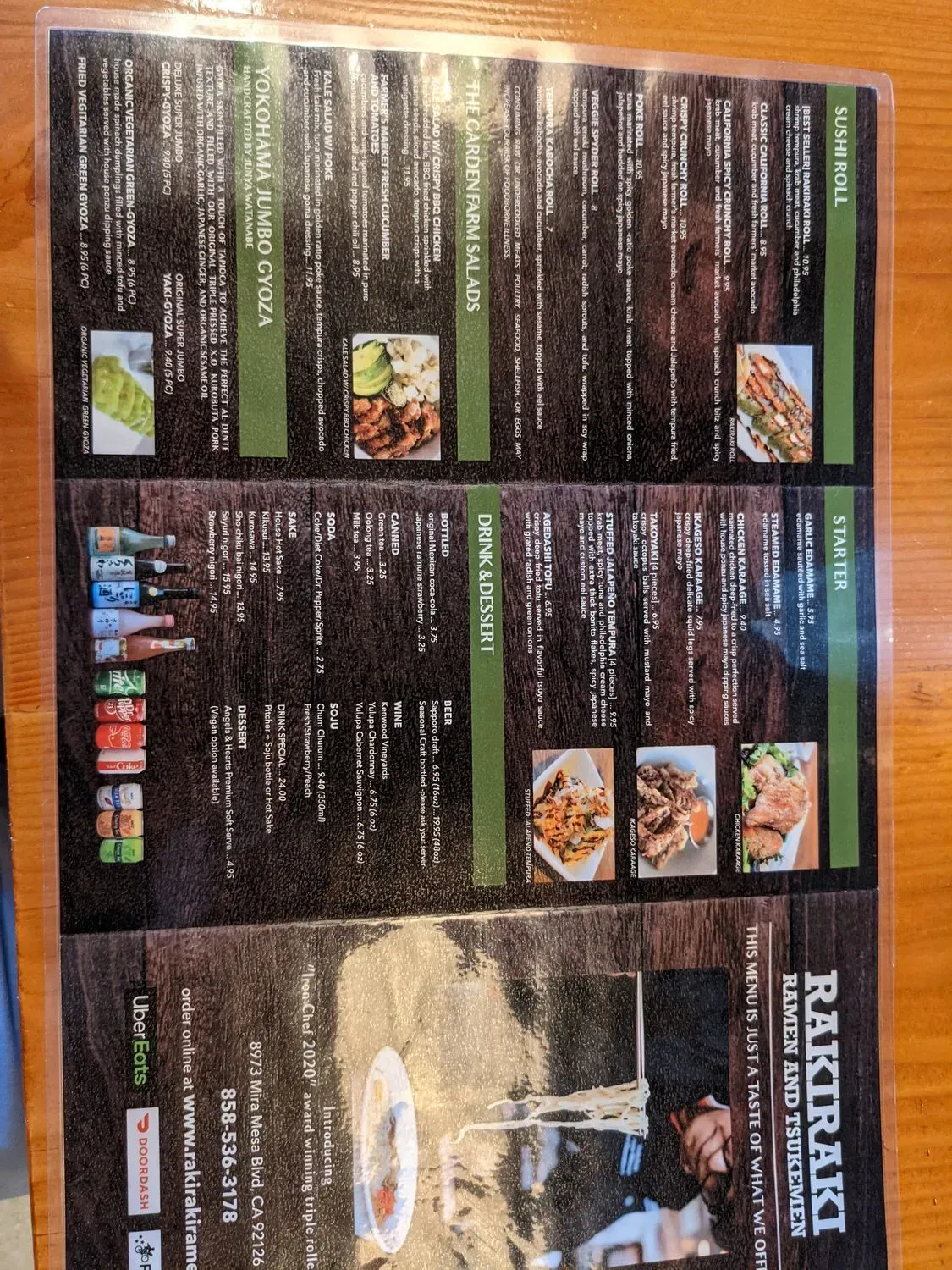 Menu 6