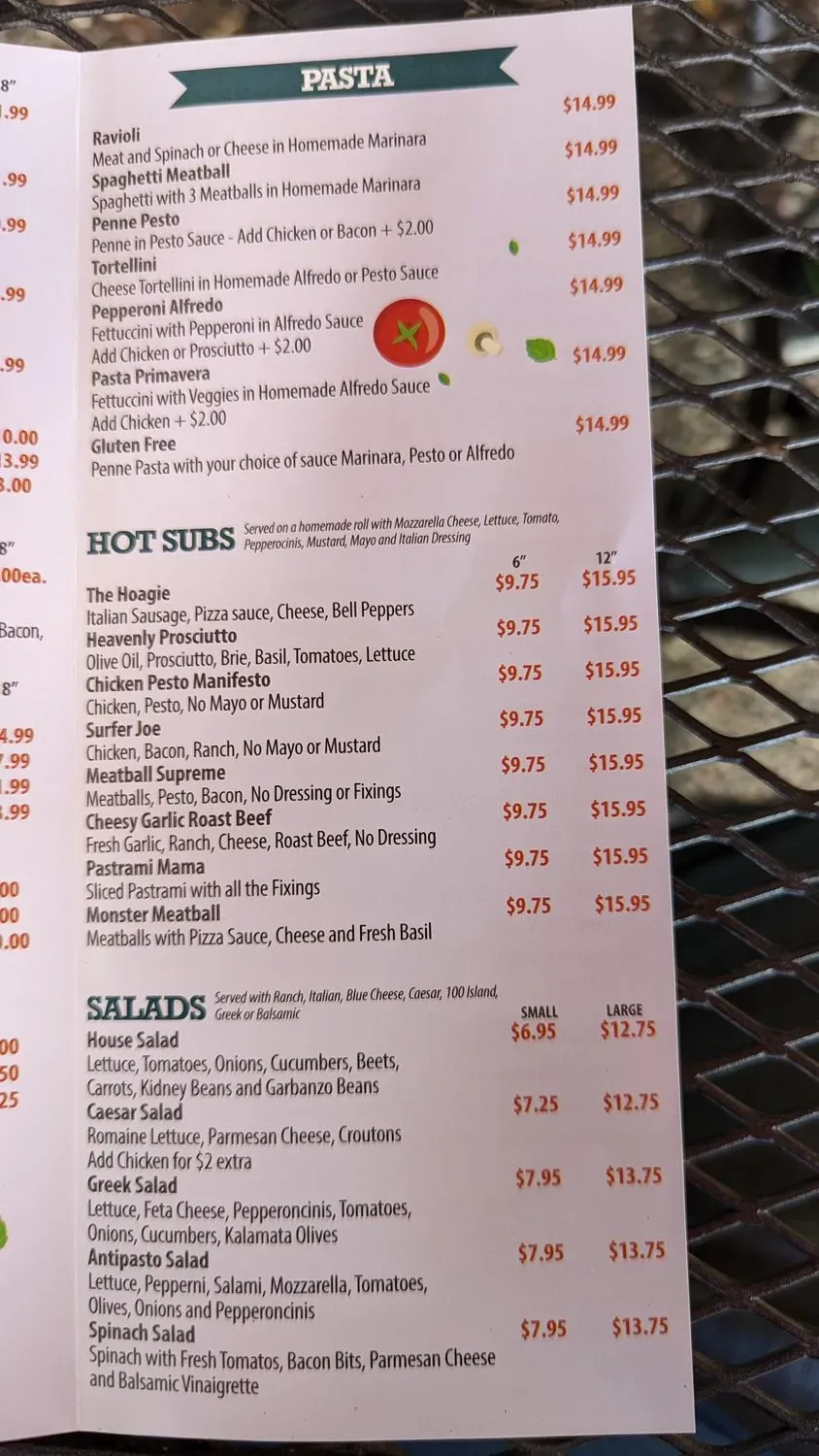 Menu 3