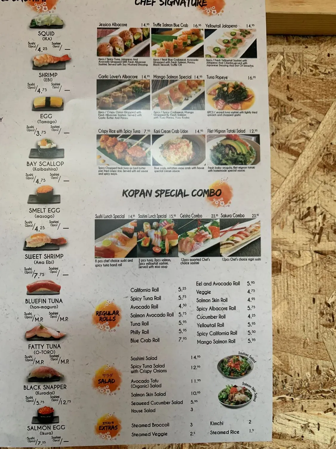 Menu 4