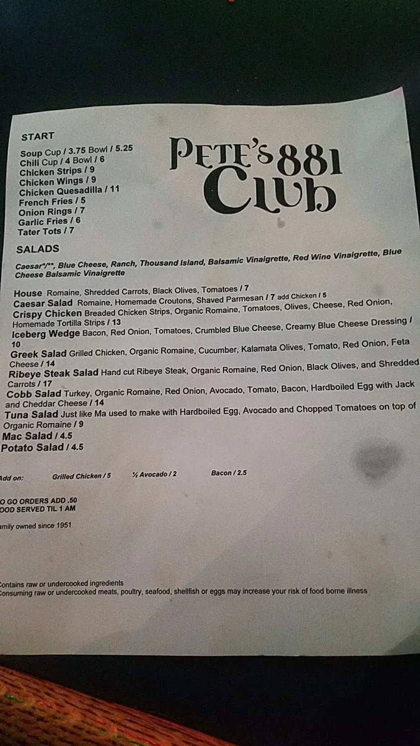 Menu 4