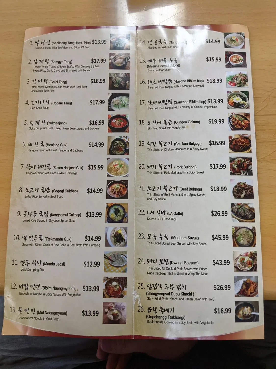 Menu 4