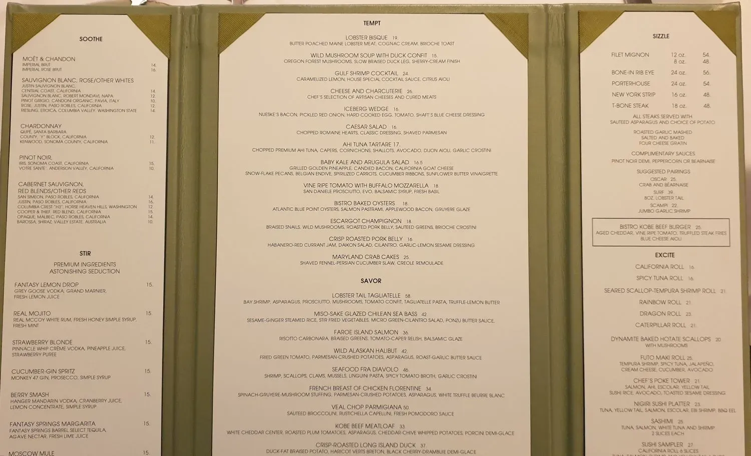 Menu 4