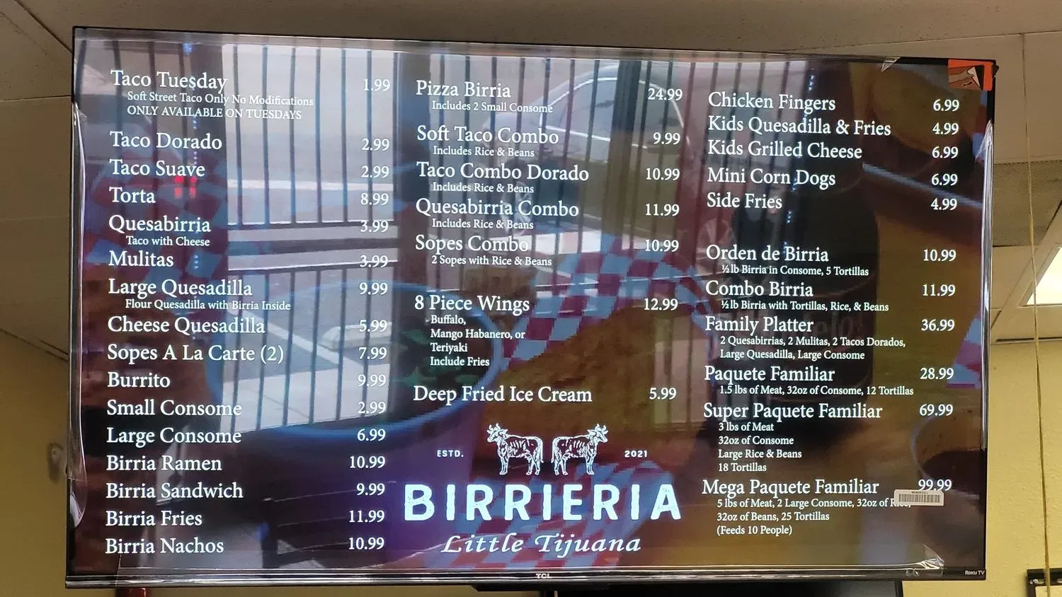 Menu 3