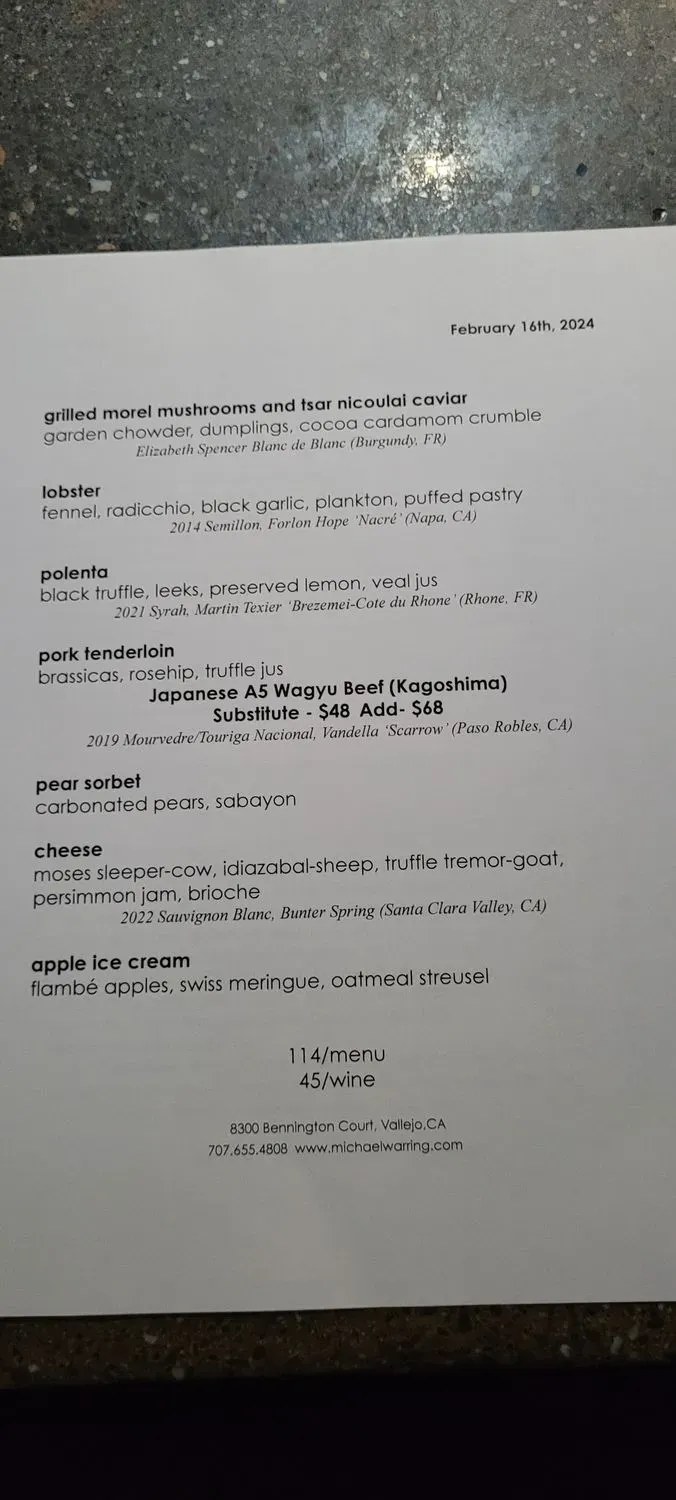 Menu 6