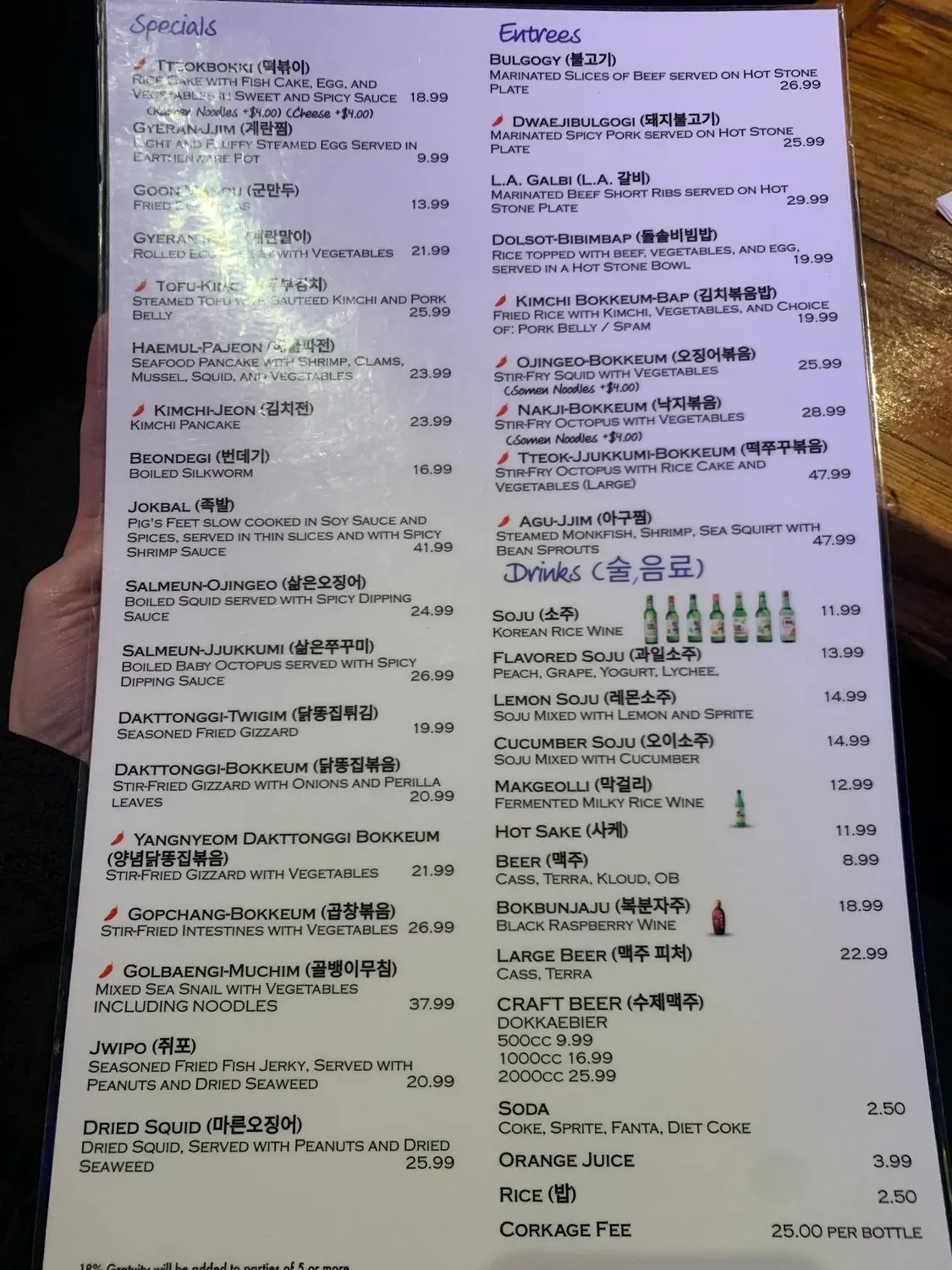 Menu 4