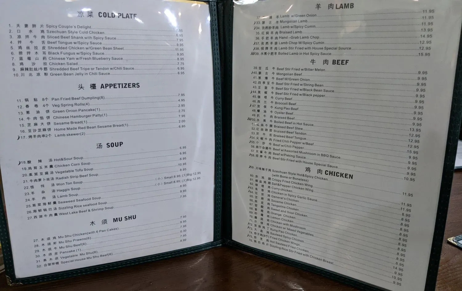 Menu 4