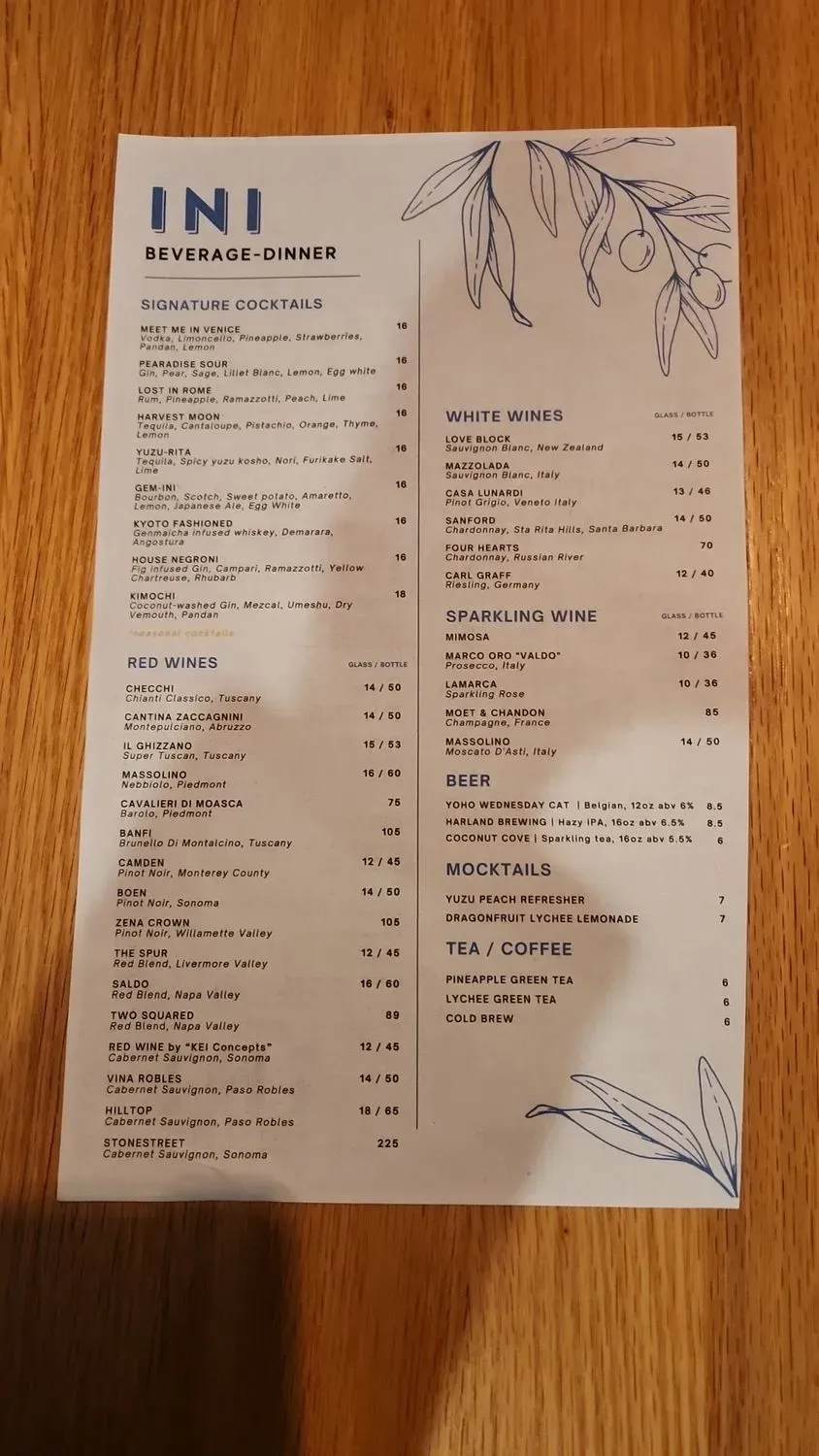 Menu 6