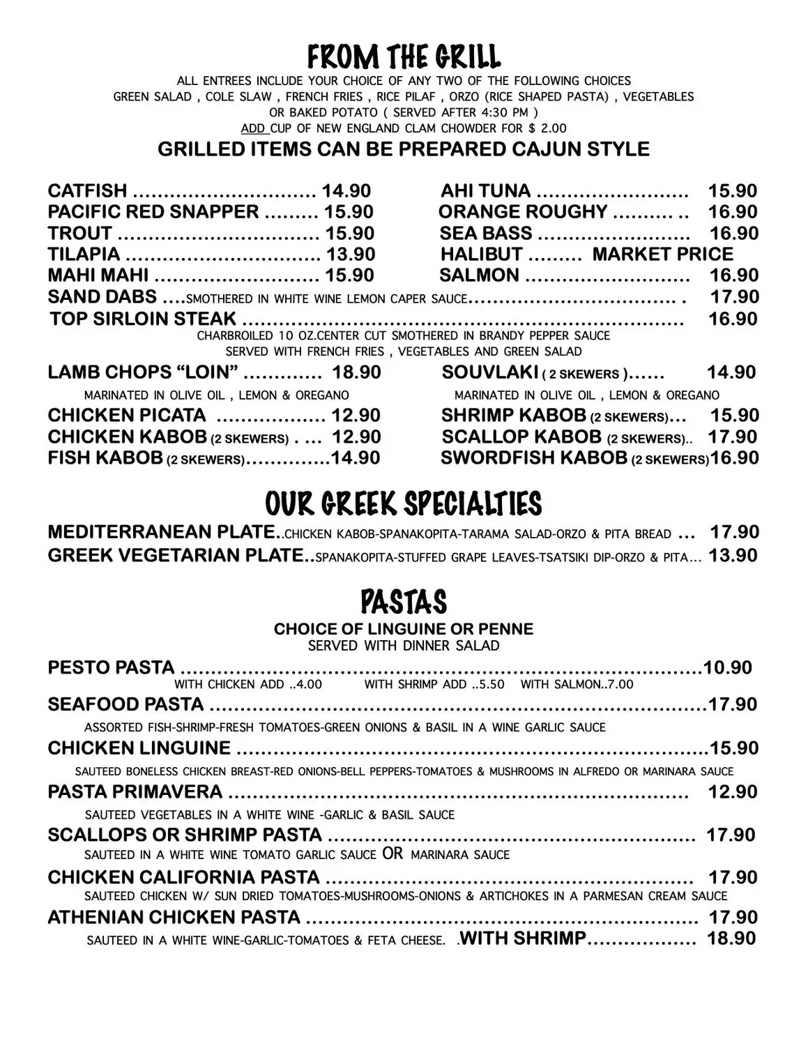 Menu 3