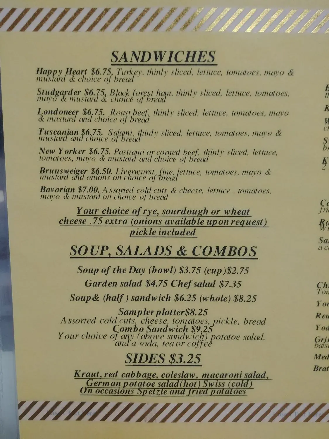 Menu 3