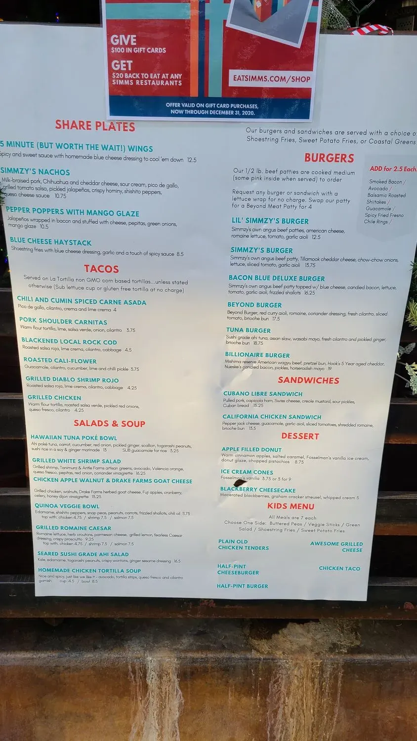 Menu 4