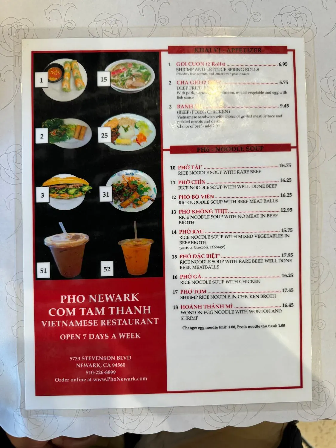 Menu 3