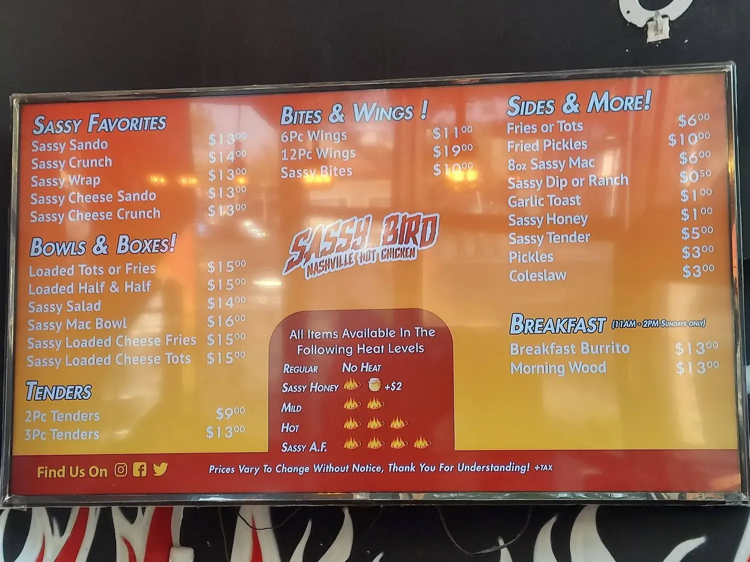 Menu 6