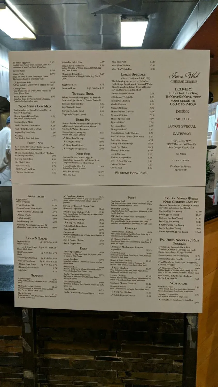 Menu 6