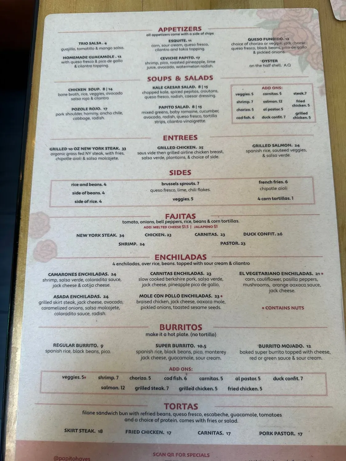 Menu 3