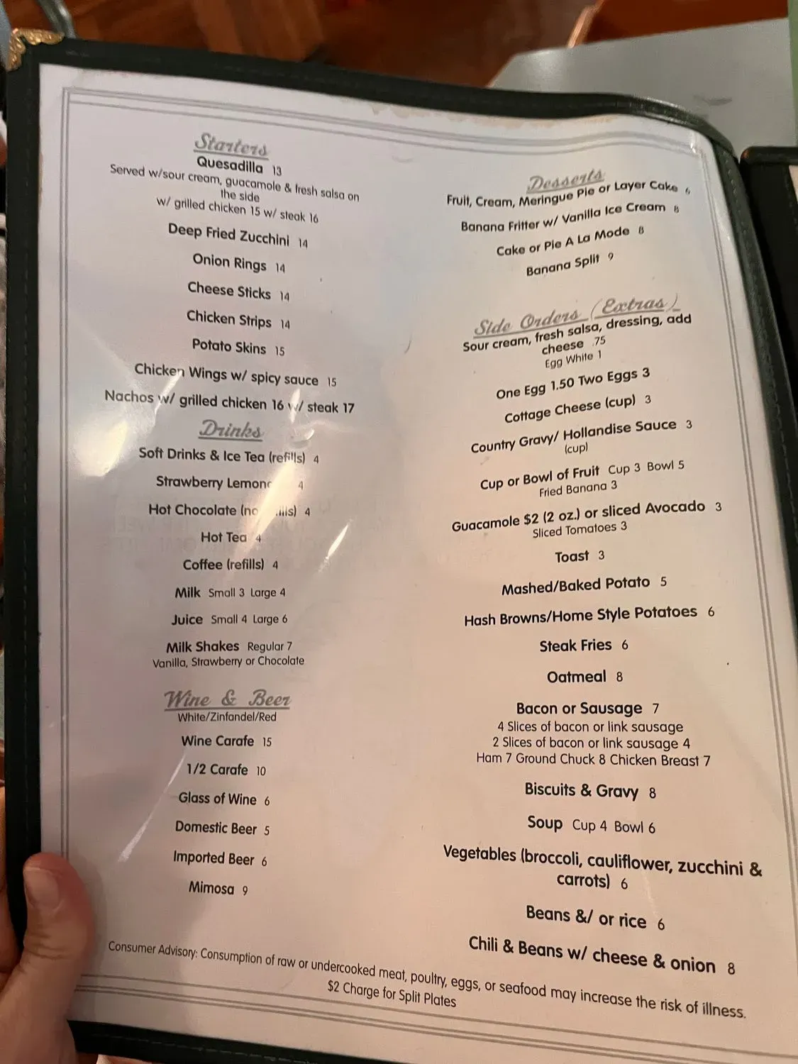 Menu 4