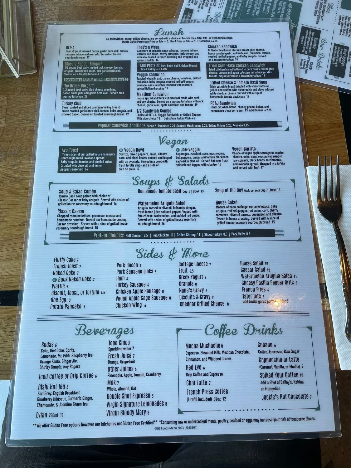 Menu 6