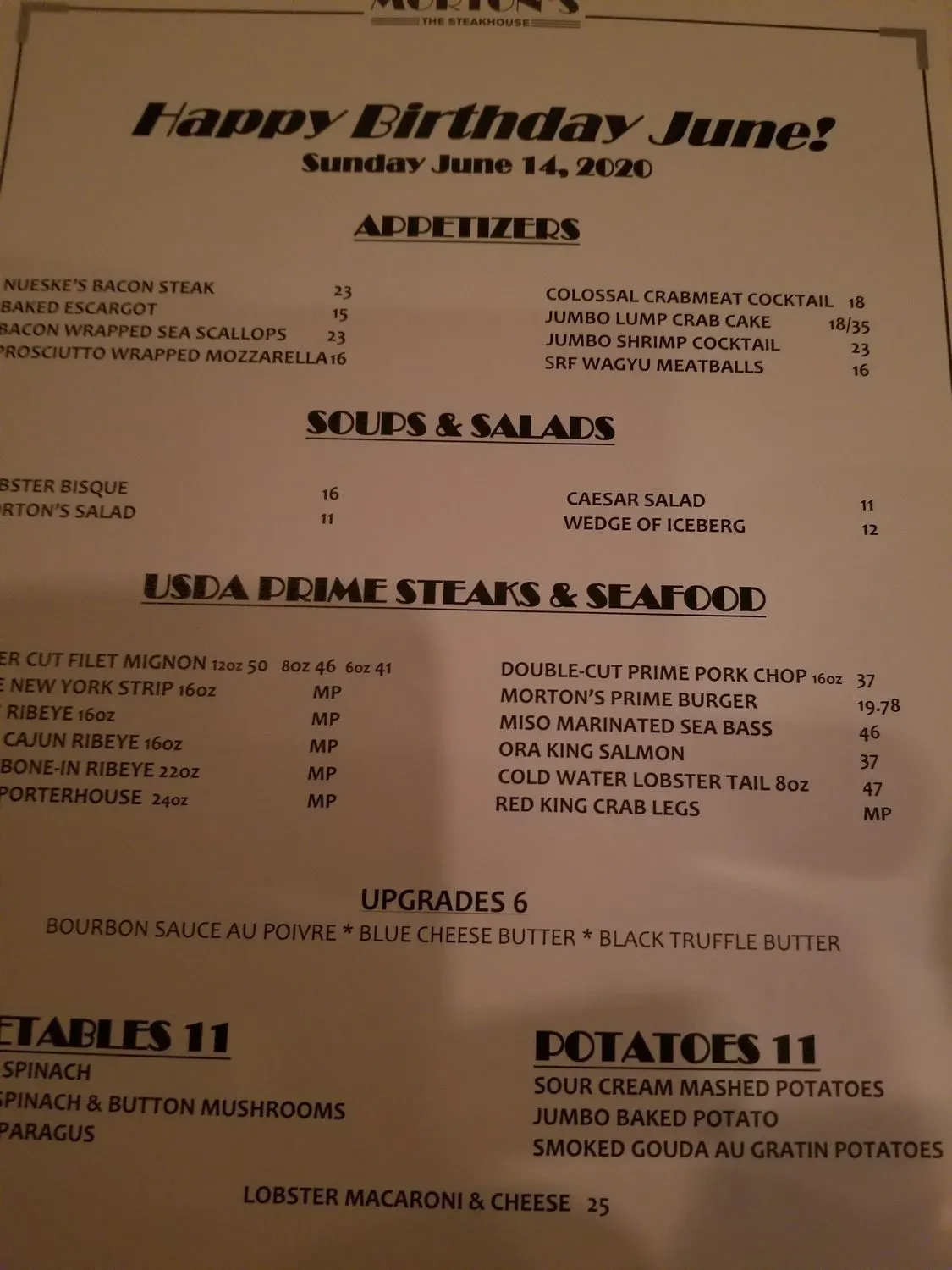 Menu 6