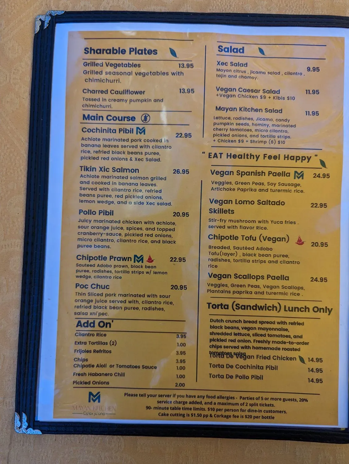 Menu 6