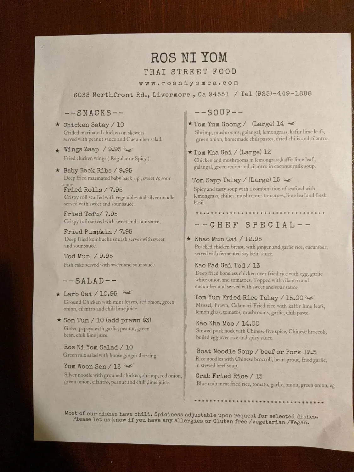 Menu 3