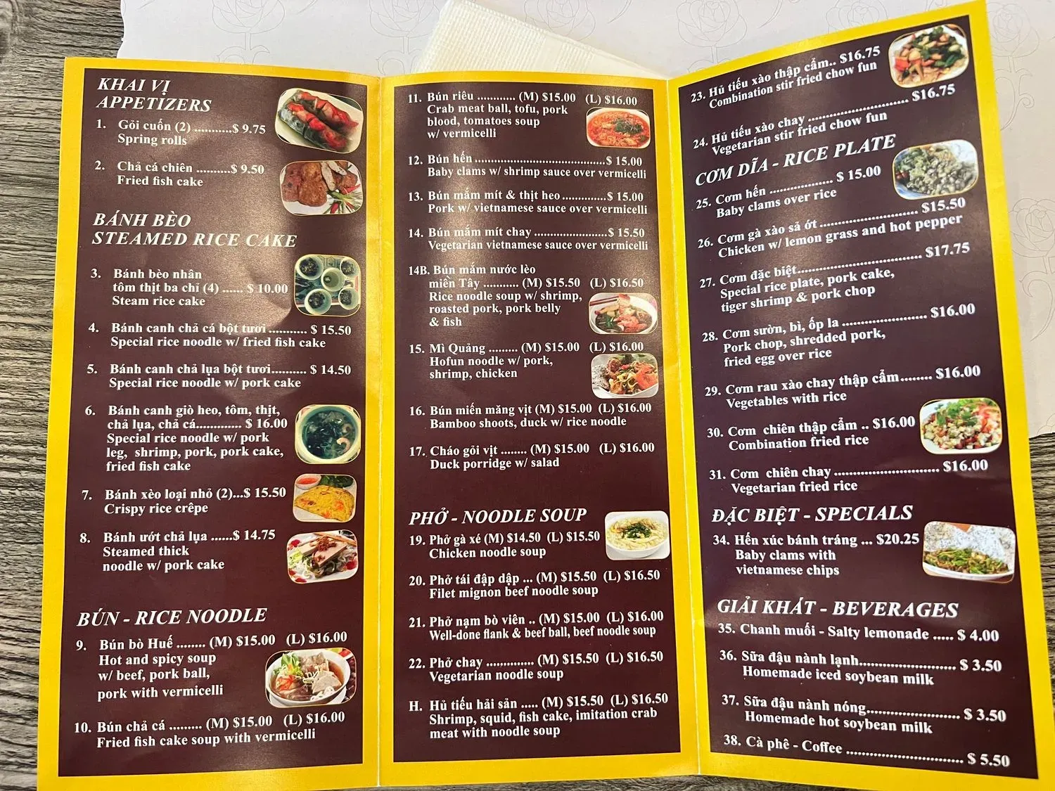 Menu 3