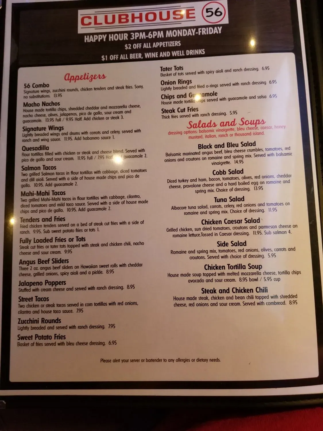 Menu 6