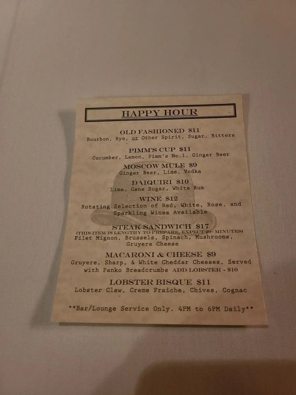 Menu 4