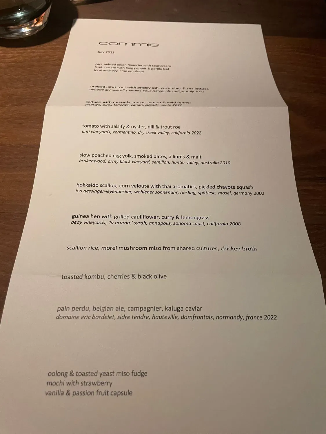 Menu 3