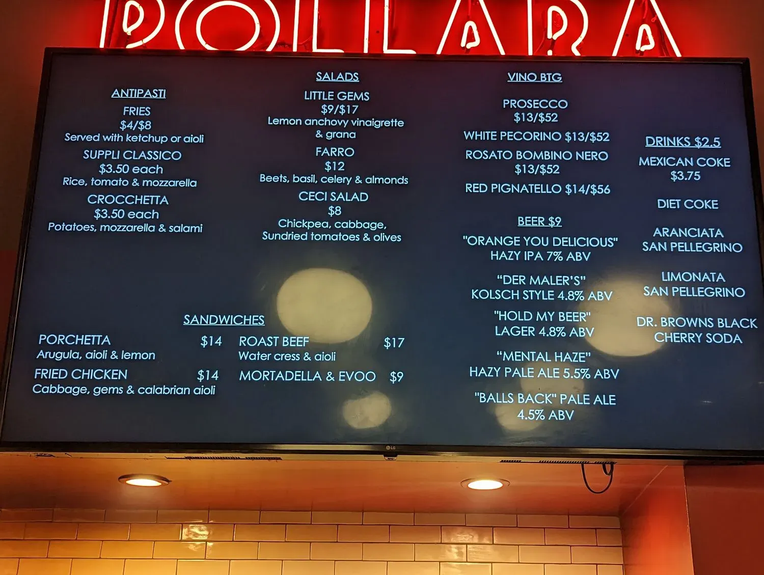 Menu 4