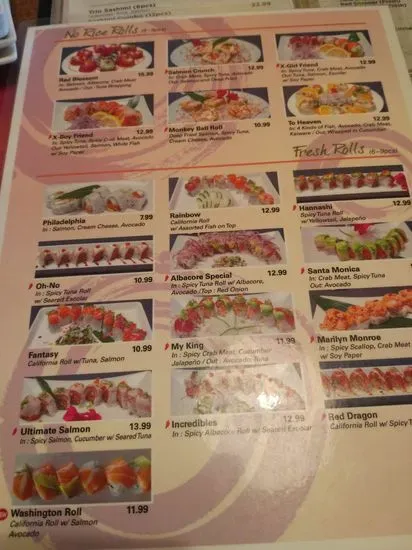 Menu 6