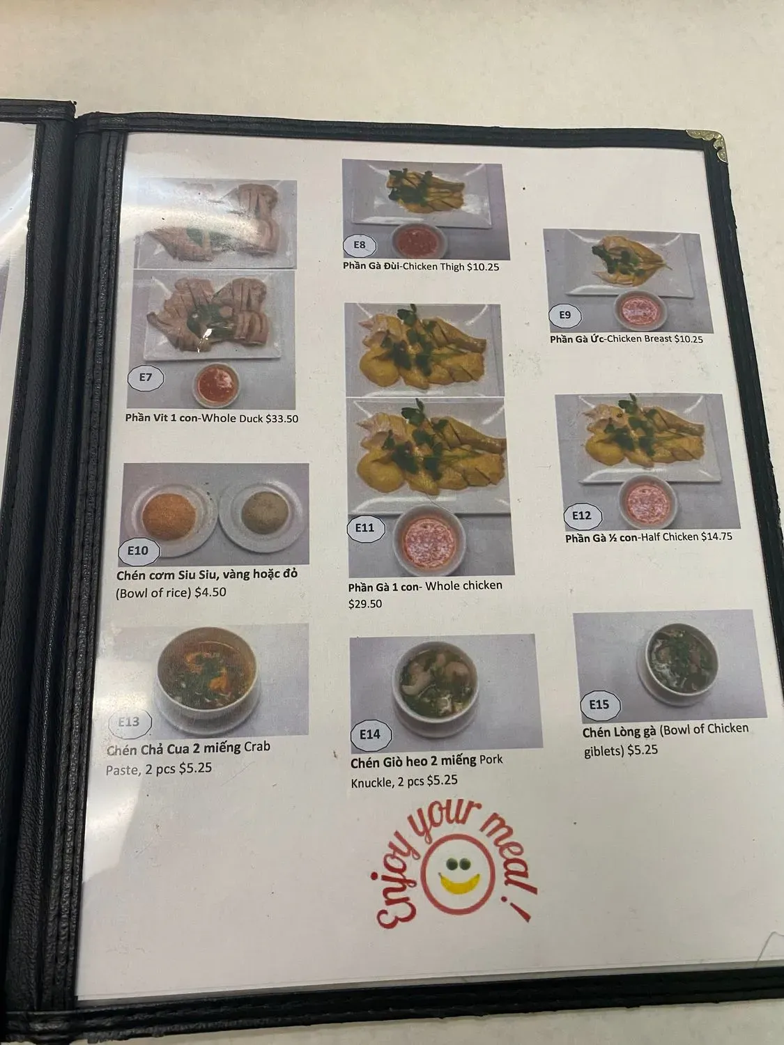 Menu 6