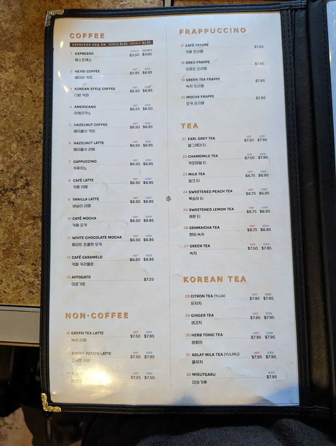 Menu 4