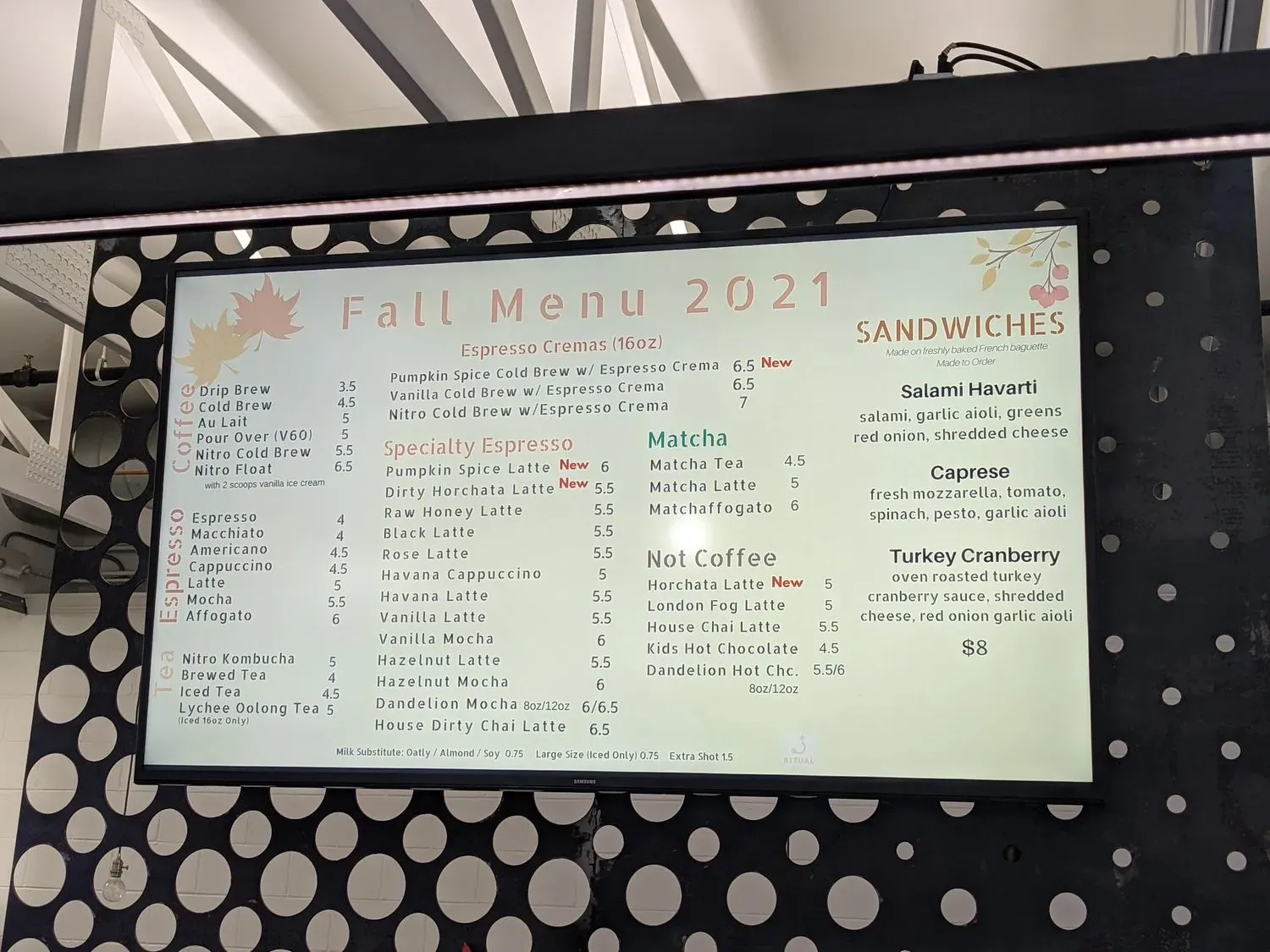 Menu 6