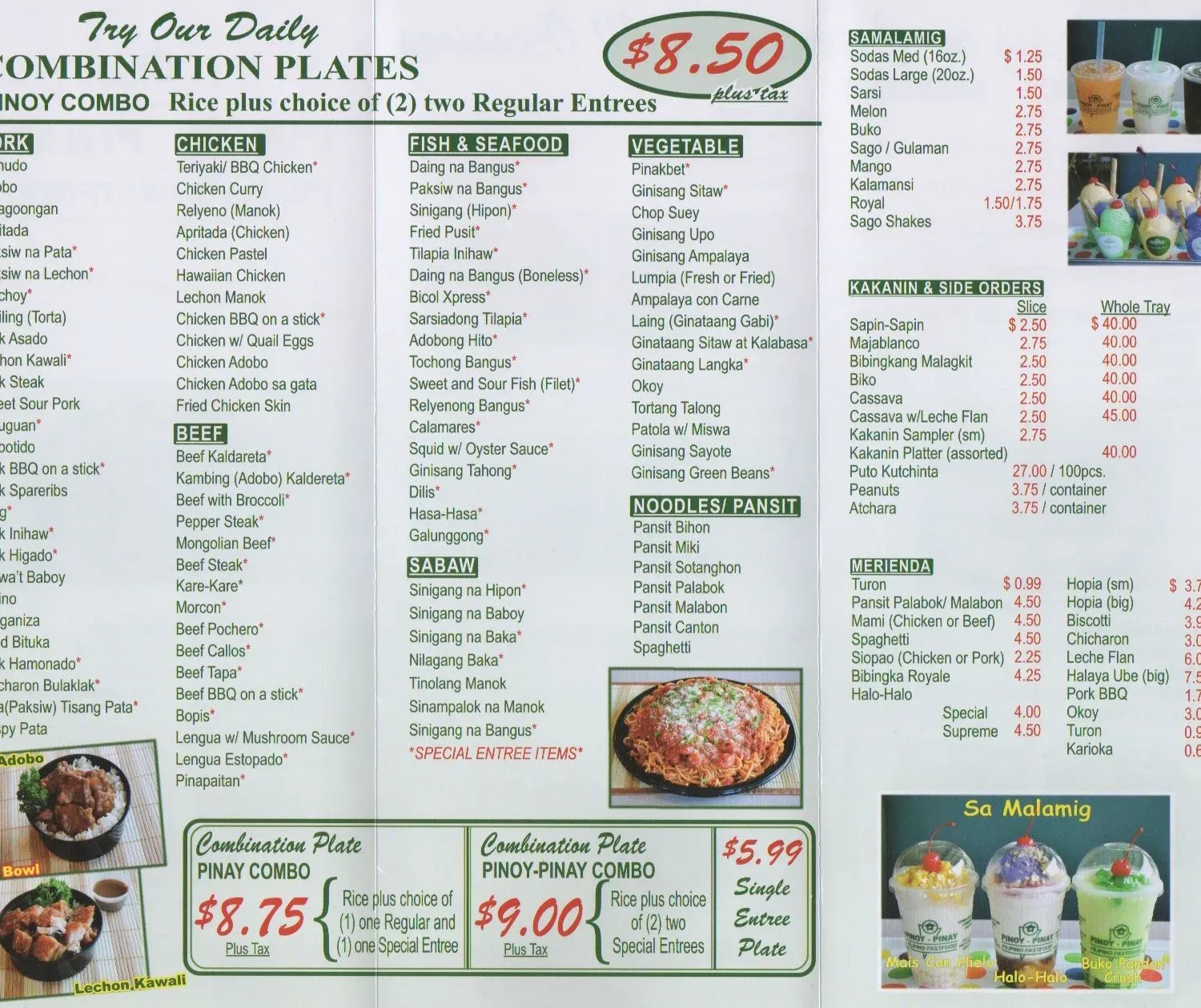 Menu 3