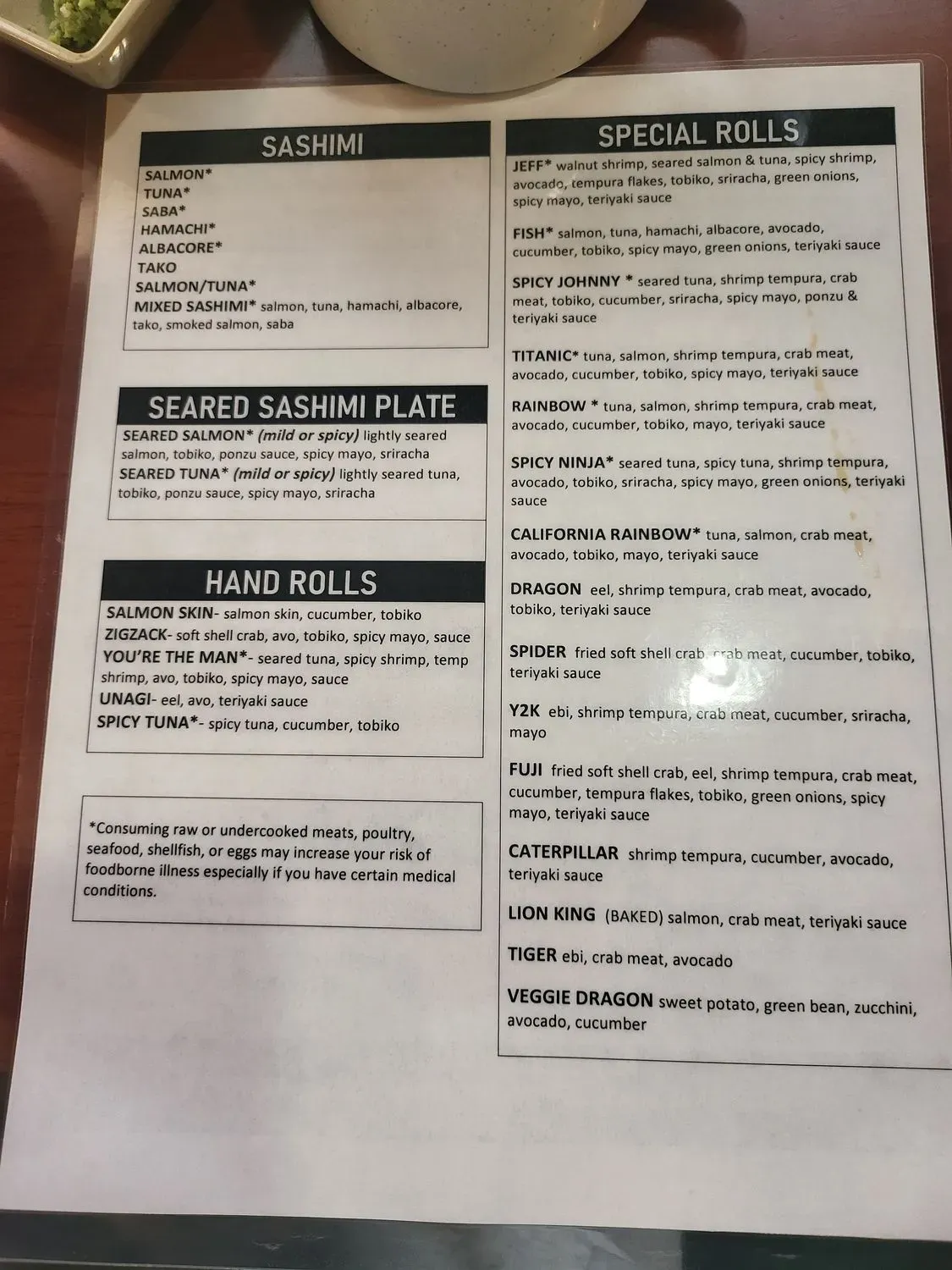 Menu 3