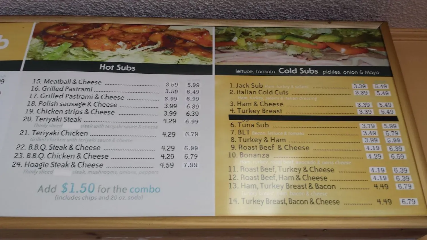 Menu 3