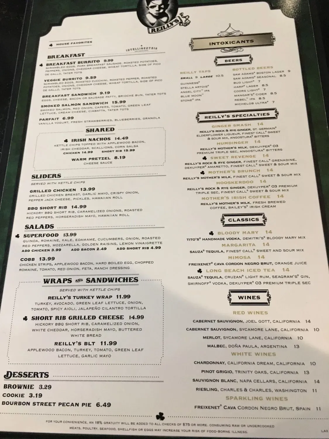 Menu 4