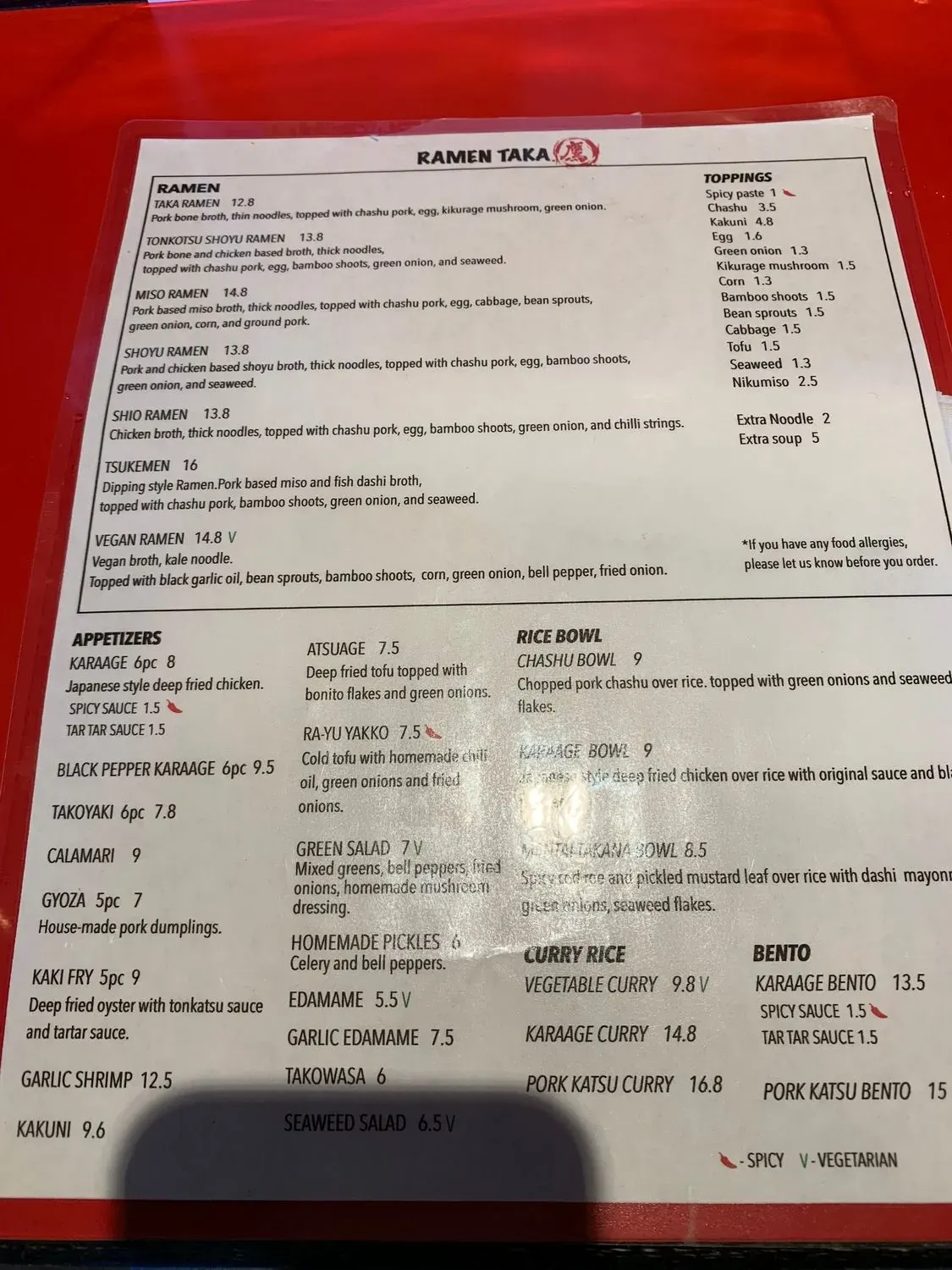 Menu 4